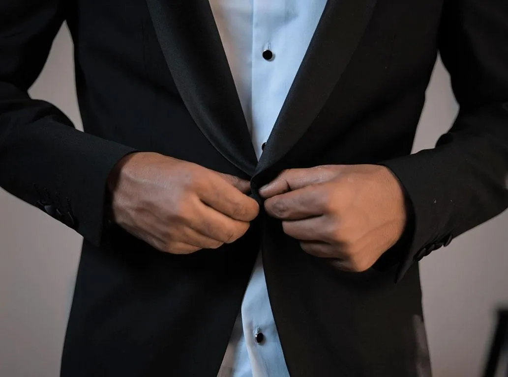 Traje elegante disponible para renta en Mens Puebla